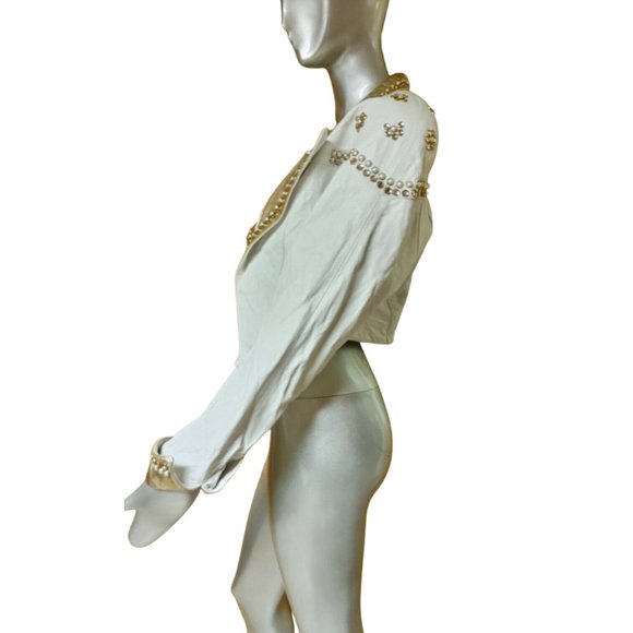 SOLD..80s LA Roxx Cropped Jacket - Picture 3 of 9